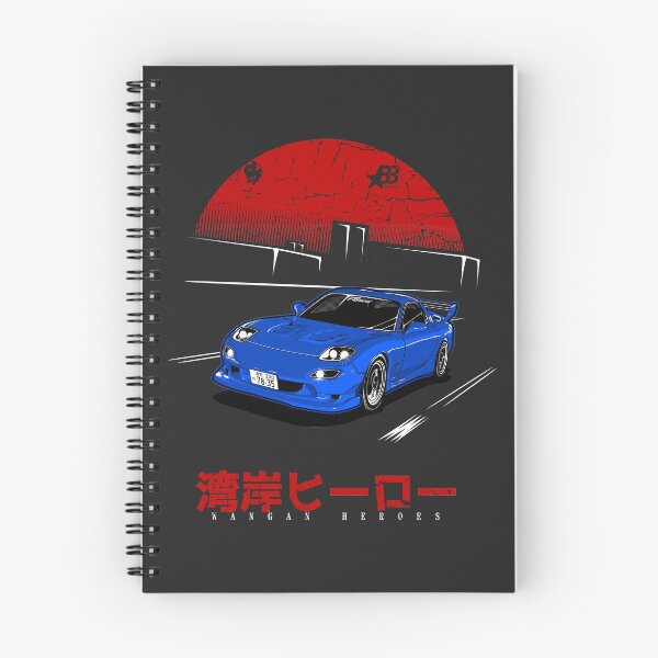 Item preview, Wangan Heroes FD3S - Blue designed and sold by BBsOriginal.