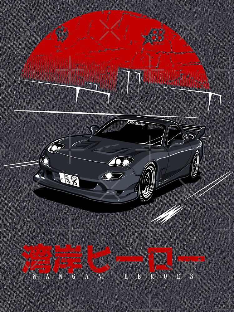 Wangan Heroes FD3S - Black by BBsOriginal