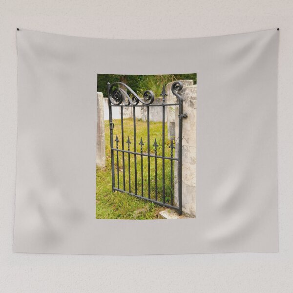 Item preview, Antique Wrought Iron Gate from the late 1800's designed and sold by 2CrabbySisters.