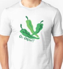 Go Green!!! Chile Peppers Unisex T-Shirt
