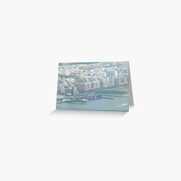 "Aerial View of Erie Lackawanna Train and Ferry Terminal, Hoboken, New