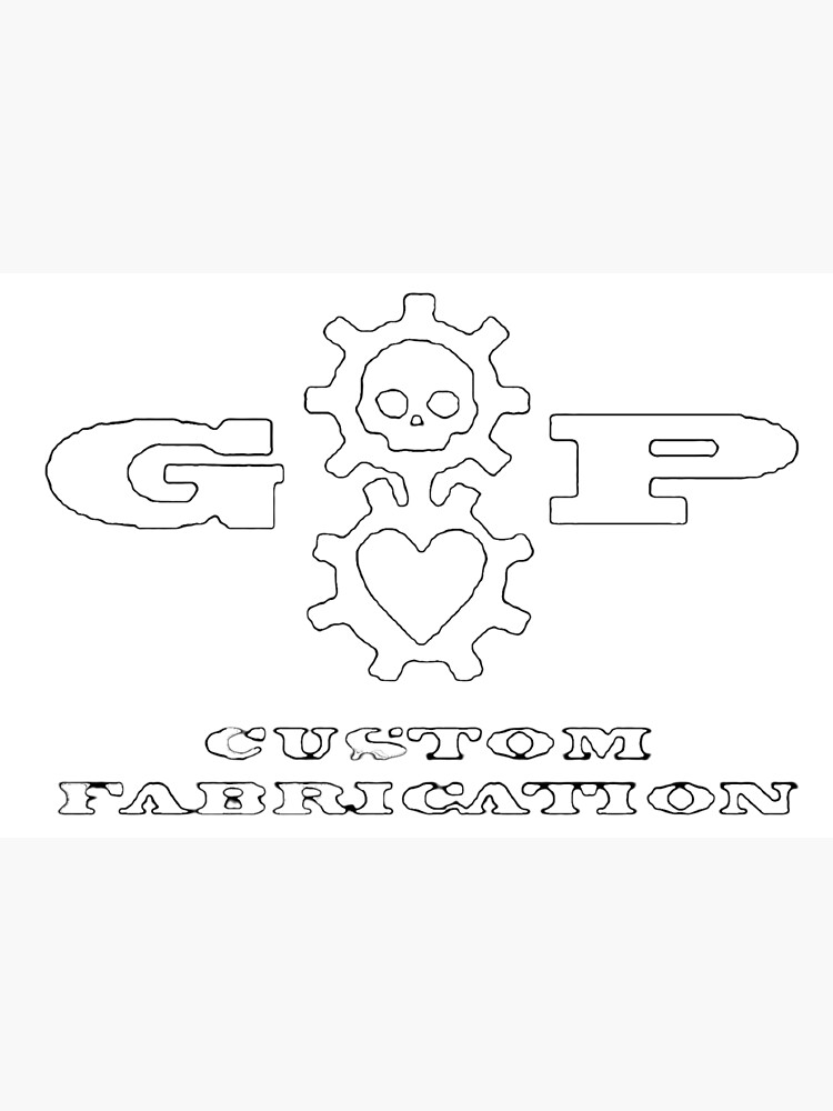 "G&P Logo outlined" Poster for Sale by ratduallie Redbubble