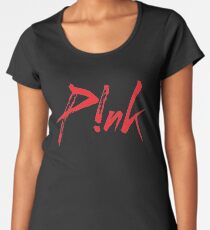 Pink Premium Scoop T-Shirt