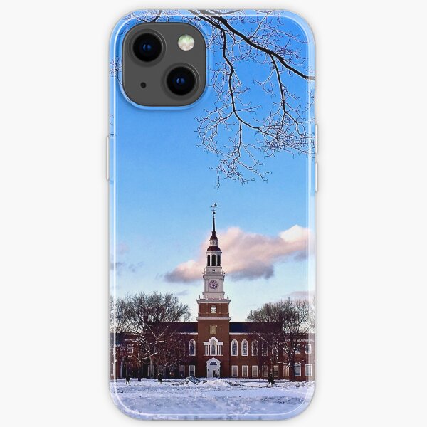 Dartmouth Baker Tower Winter iPhone Soft Case