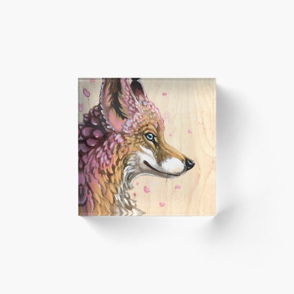 Blossom Acrylic Block