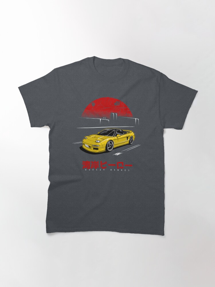 Classic T-Shirt, Wangan Heroes NA1 - Yellow designed and sold by BBsOriginal