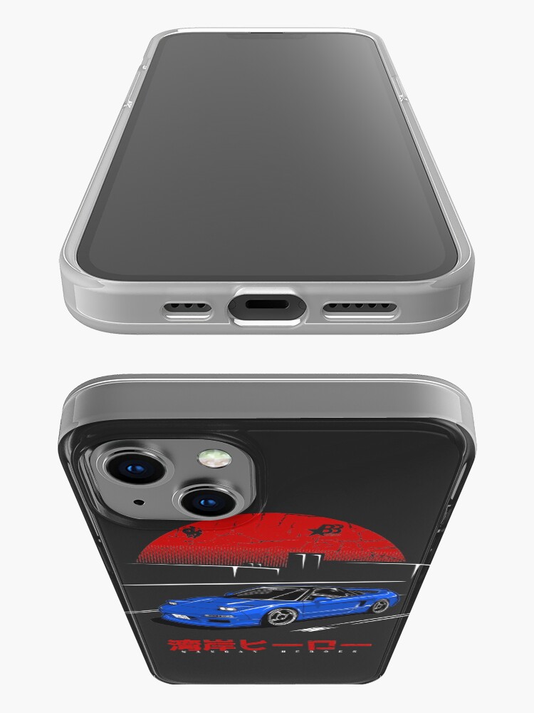 Alternate view of Wangan Heroes NA1 - Blue iPhone Case