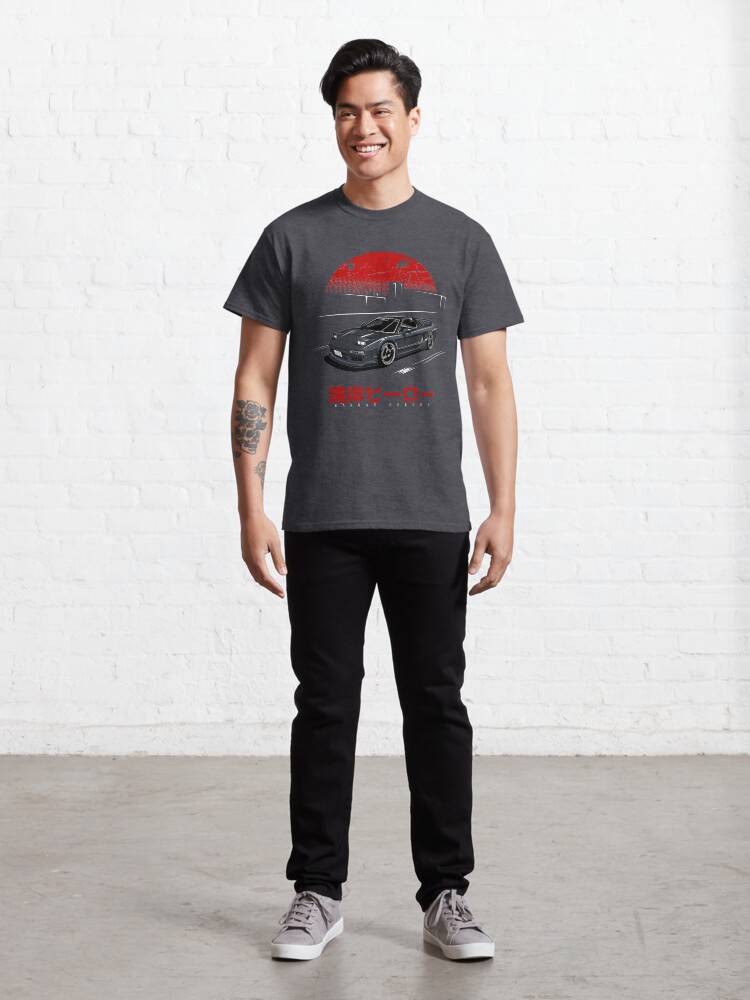 Alternate view of Wangan Heroes NA1 - Black Classic T-Shirt