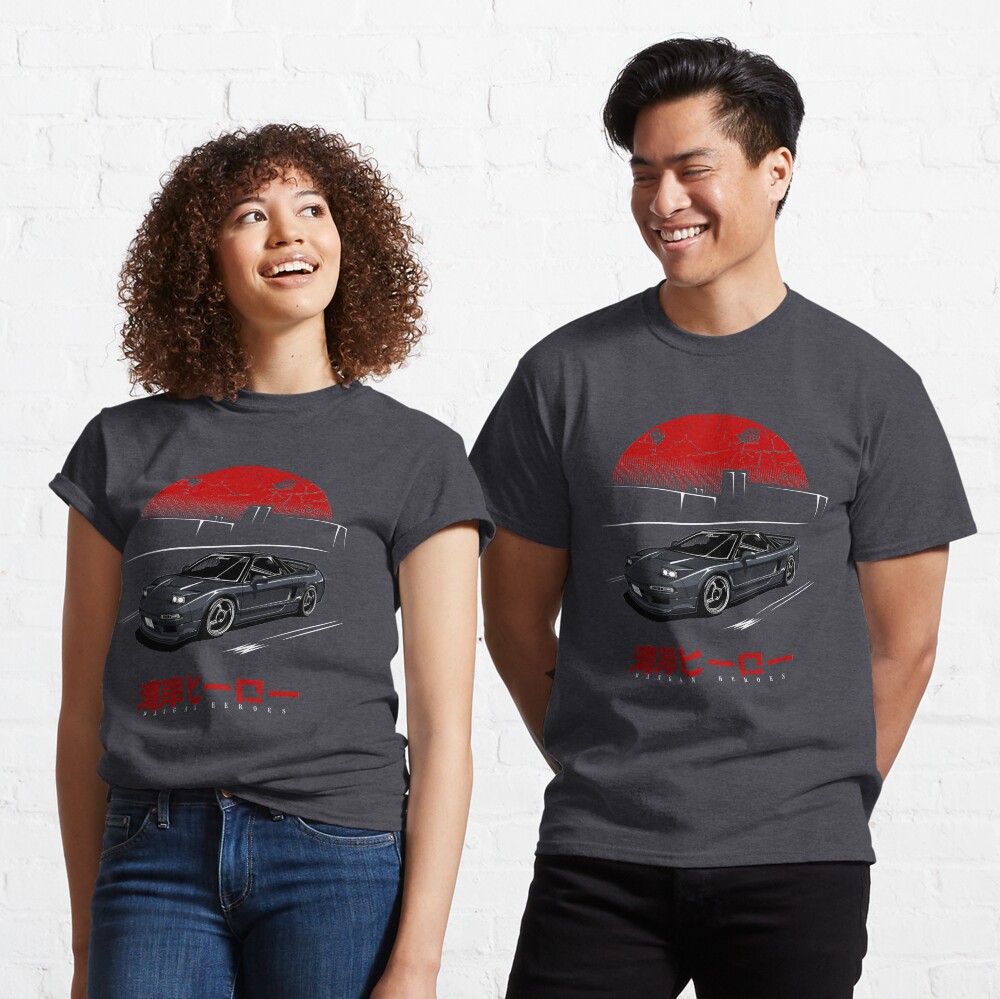 Wangan Heroes NA1 - Black Classic T-Shirt