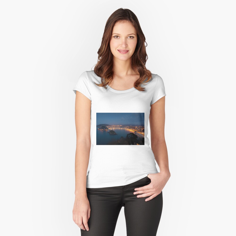 Item preview, Fitted Scoop T-Shirt designed and sold by PhotoBilbo.