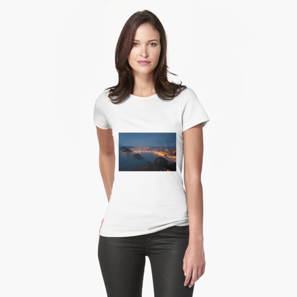 Item preview, Fitted T-Shirt designed and sold by PhotoBilbo.