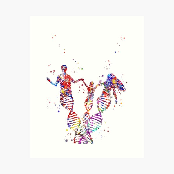 Item preview, DNA family designed and sold by Rosaliartbook.