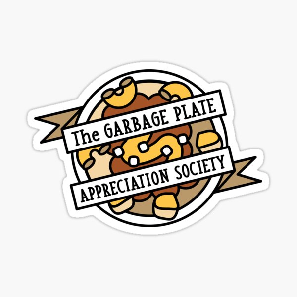Plate Appreciation Society Sticker