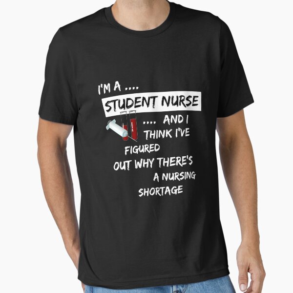 Item preview, Funny Student Nurse T Shirt - Cool Gift For Nursing Students - Trainee Nurse Gift - Student Nurse Gifts designed and sold by cre8tive17.