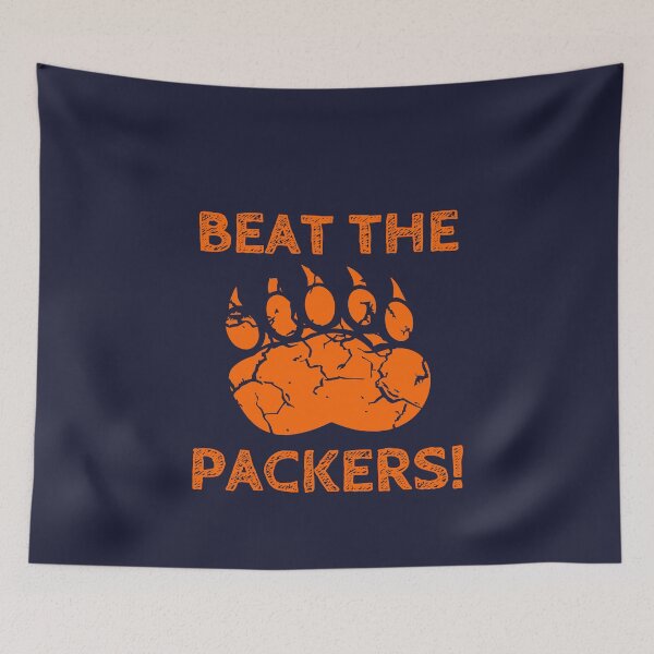 Item preview, Beat The Packers Vintage Distressed Chicago Football Fan Gift designed and sold by ceddybaby612.