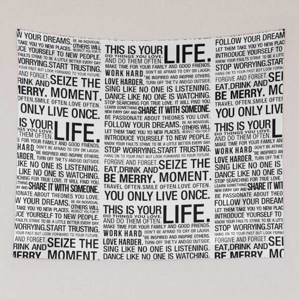 Item preview, THIS IS YOU LIFE, LIVE YOUR LIFE, DO WHAT YOU LOVE  designed and sold by mowafak younis.