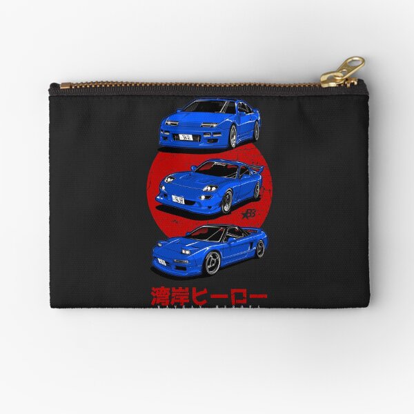 Wangan Heroes - Blue Zipper Pouch