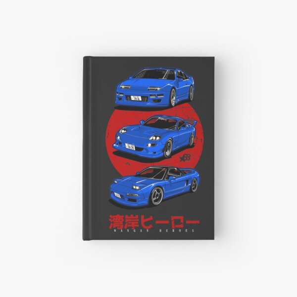 Wangan Heroes - Blue Hardcover Journal