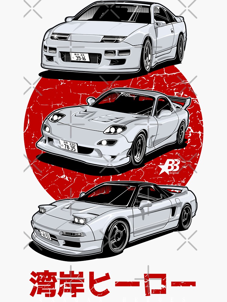 Wangan Heroes - White by BBsOriginal