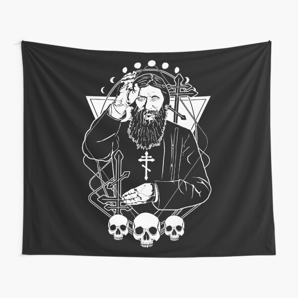 Grigori Yefimovich Rasputin - the Russian mystic Tapestry
