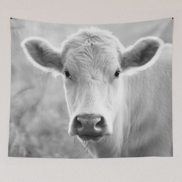 Item preview, White Cow in Black and White designed and sold by StampCity.