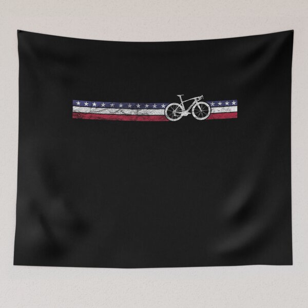 Item preview, Cyclist Flag USA United States US Bike Racing designed and sold by KNUXX Shop.