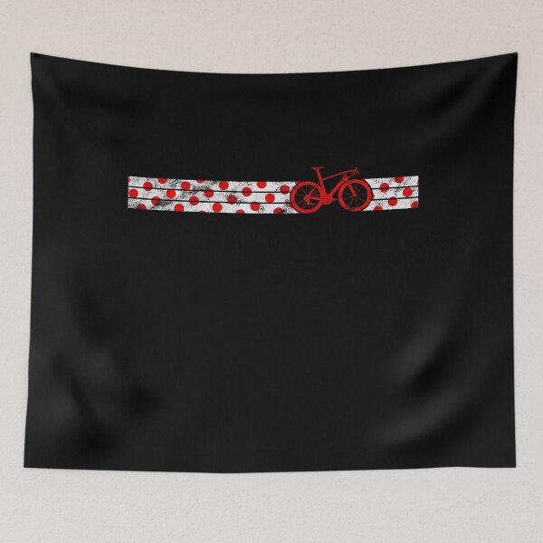 Item preview, Polkadot Jersey Climbing Champ Bike Race Cycling Red designed and sold by KNUXX Shop.