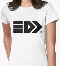 Takoroka Logo Black Women's Fitted T-Shirt