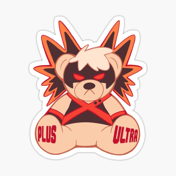 katsuki bakugou teddy bear