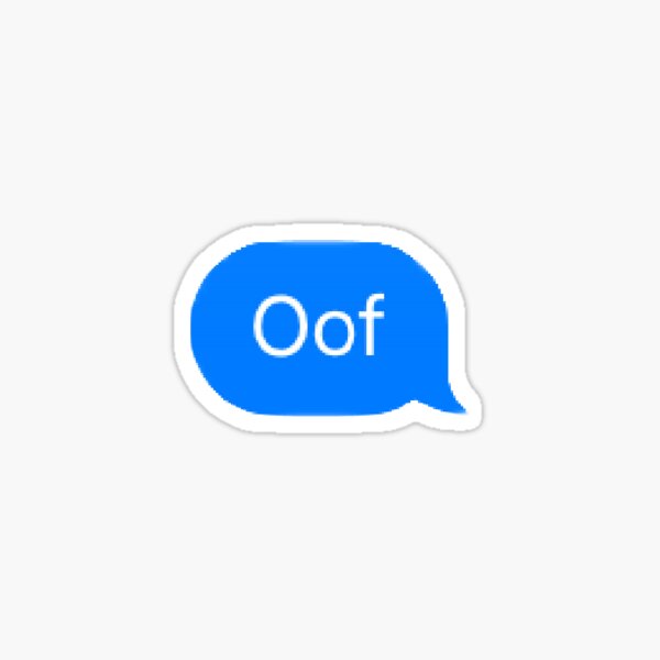 oof Sticker
