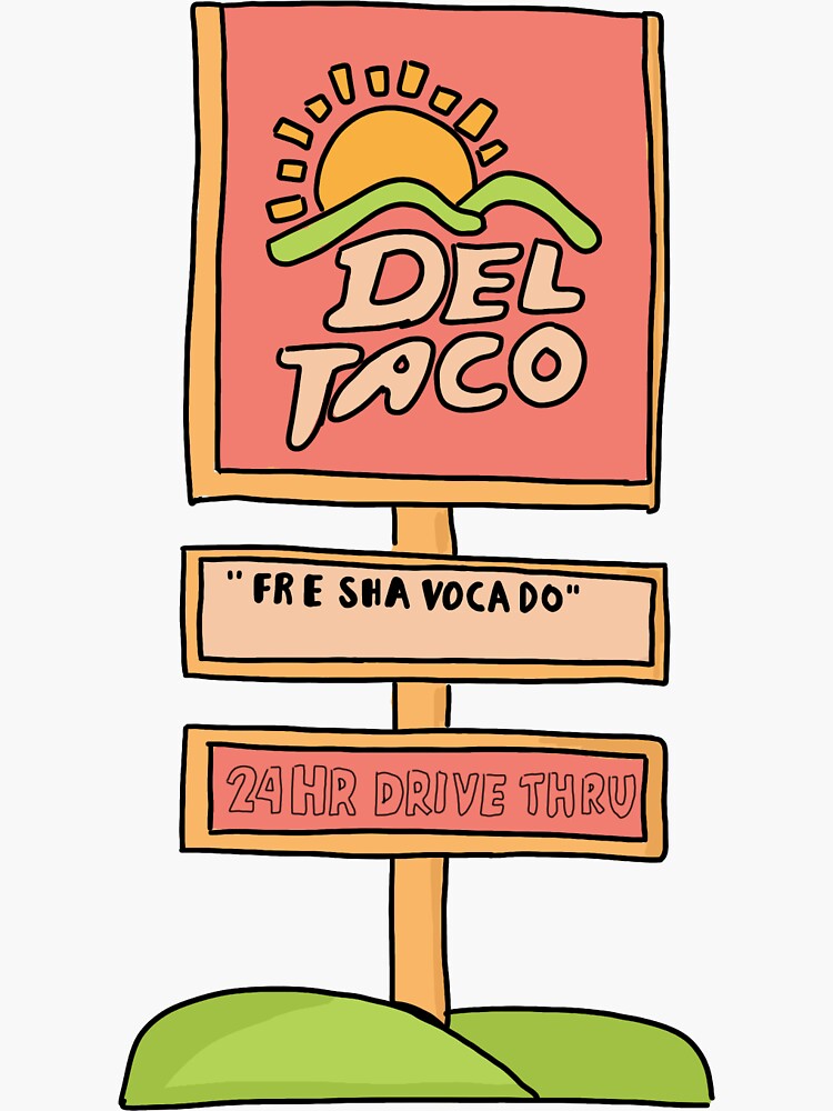 Vine-FRE SHAVOCADO - Del Taco by Molski