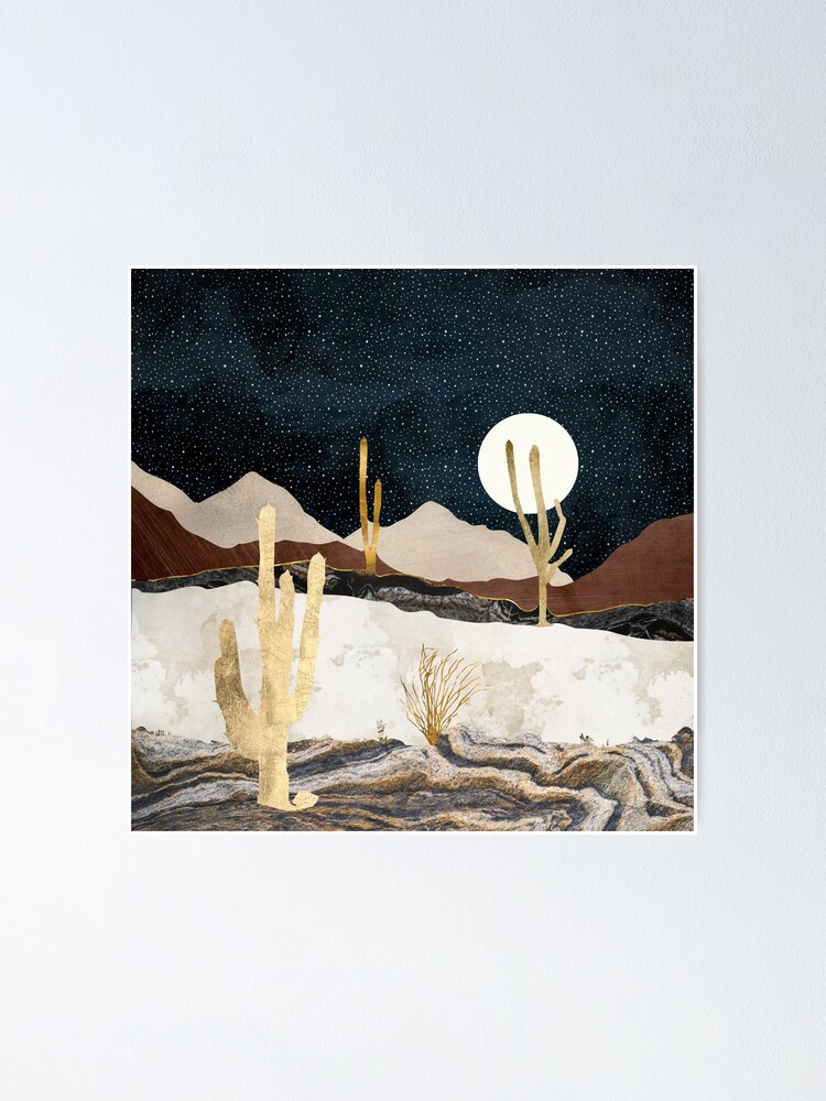 Alternate view of Desert View Poster
