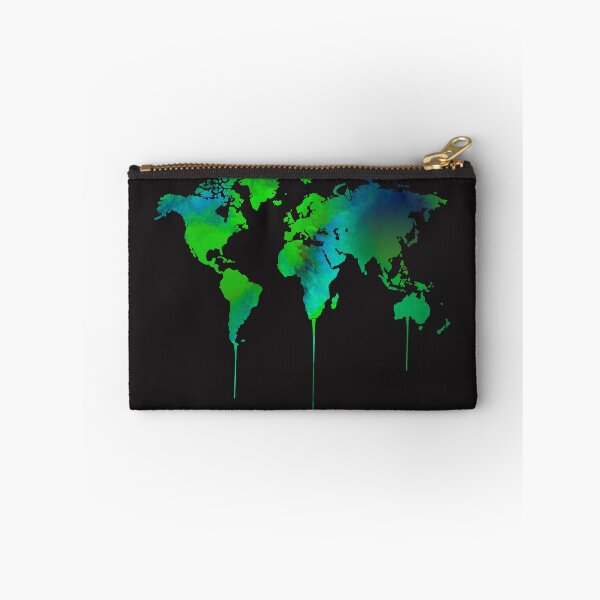 Item preview, Worldmap Watercolor #Earthday designed and sold by TakeTwo.