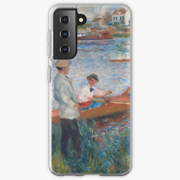 Auguste Renoir, Oarsmen at Chatou, 1879 Painting Samsung Galaxy Soft Case
