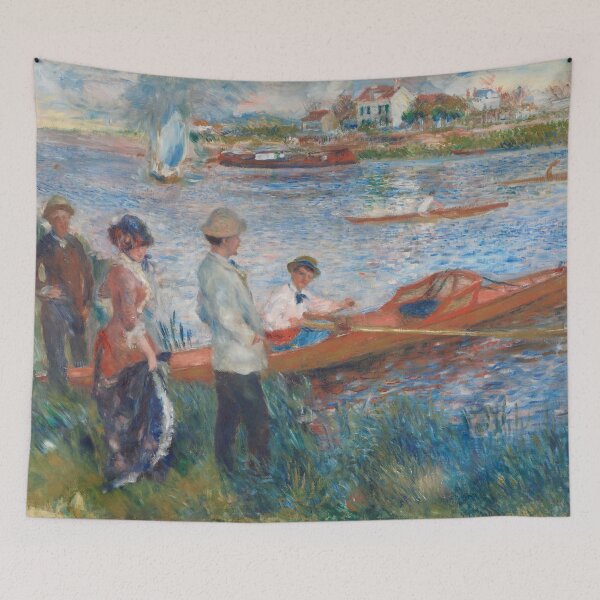 Item preview, Auguste Renoir, Oarsmen at Chatou, 1879 Painting designed and sold by VibrantDesign.