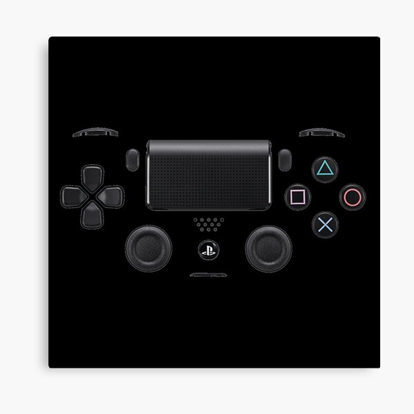 Ps4 Canvas Prints Redbubble - roblox arsenal ps4 controller controls