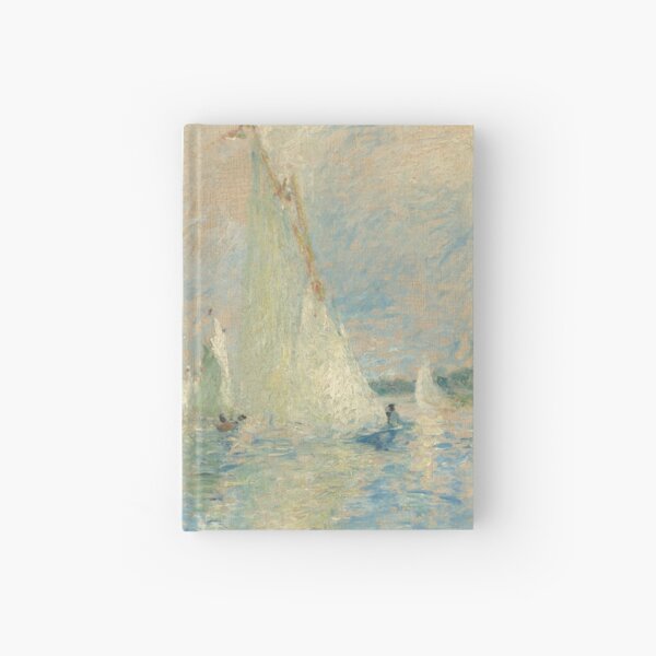 Auguste Renoir, Regatta at Argenteuil, 1874 Painting Hardcover Journal