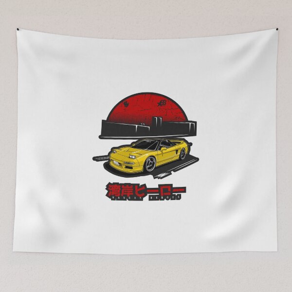 Item preview, Wangan Heroes NA1 - Yellow - Sticker designed and sold by BBsOriginal.