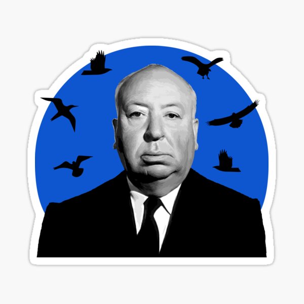 Hitchcock Sticker