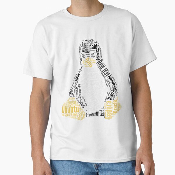 Item preview, Tux Typo designed and sold by Refugeek.
