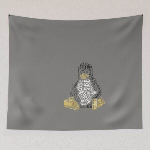 Item preview, Tux Typo designed and sold by Refugeek.