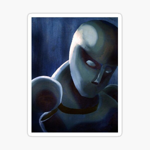 Blue Sadness Sticker