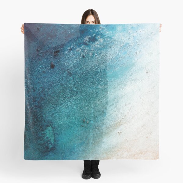 Blue Lagoon by Scott Westmorland Woody Seascape Palm Trees Paper Print