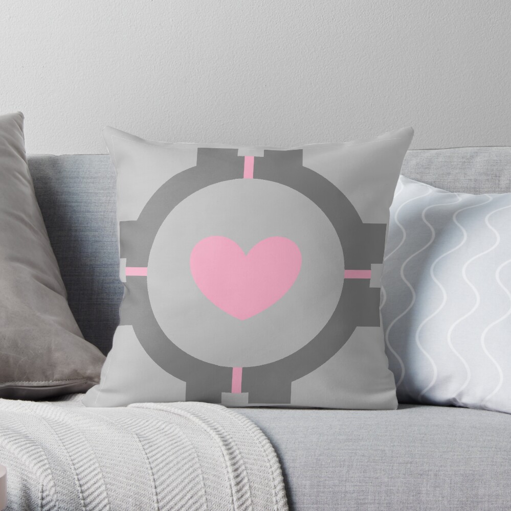 companion cube pillow