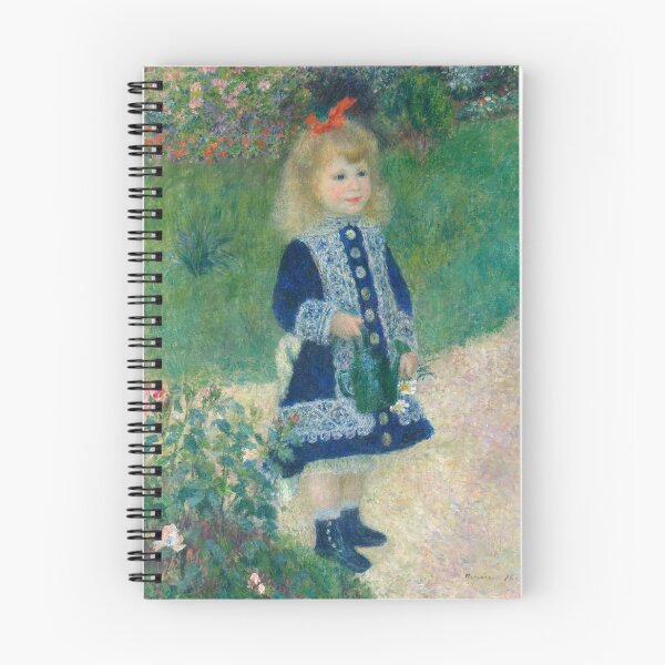 Item preview, Auguste Renoir, A Girl with a Watering Can, 1876 Painting designed and sold by VibrantDesign.