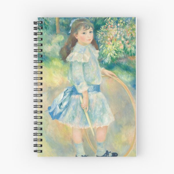 Item preview, Auguste Renoir, Girl with a Hoop, 1885 Painting designed and sold by VibrantDesign.