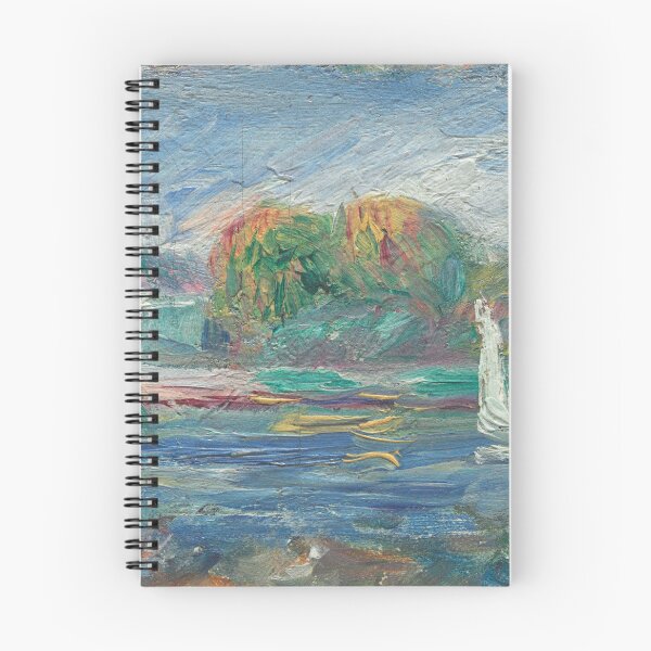 Item preview, Auguste Renoir, The Blue River, 1890/1900 Painting designed and sold by VibrantDesign.