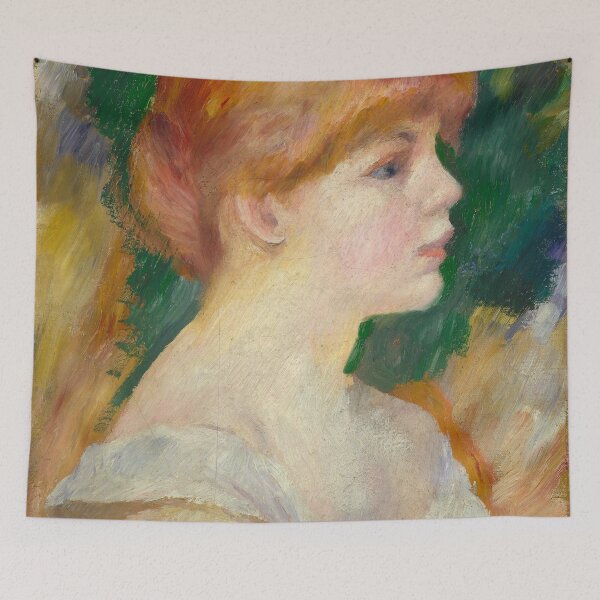 Item preview, Auguste Renoir, Suzanne Valadon, 1885 Painting designed and sold by VibrantDesign.
