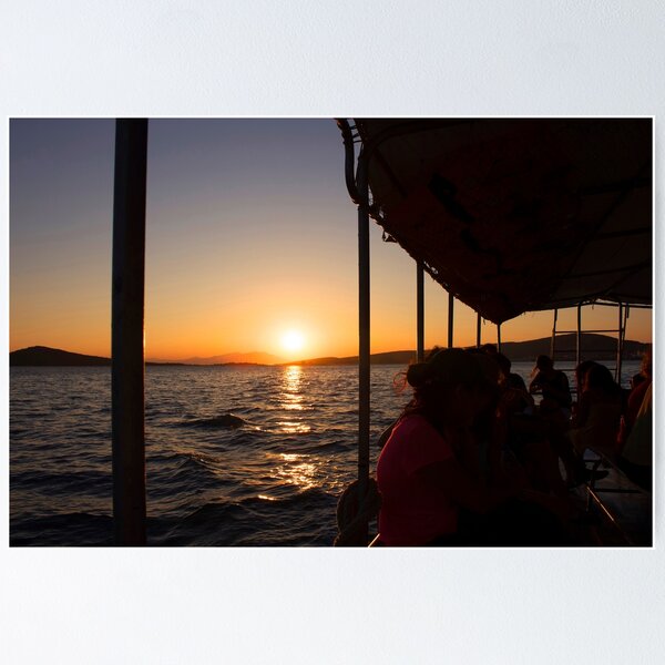 Item preview, Sunset at boat designed and sold by theendup.