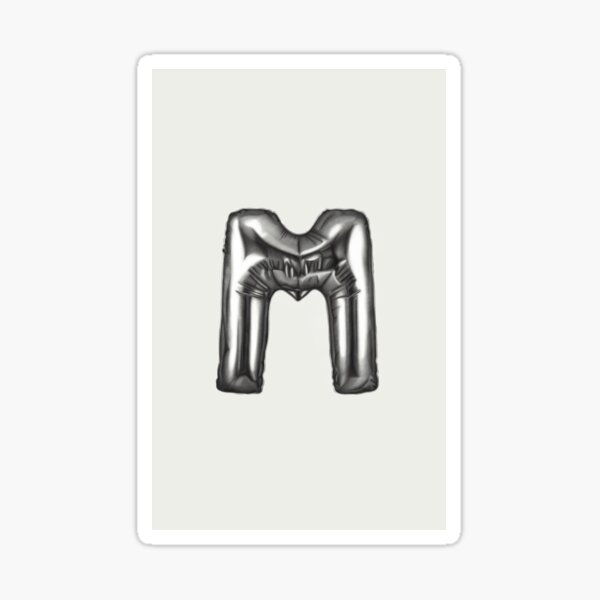 Alphabet Monday - M Sticker